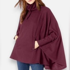 Ugg purple poncho sweater